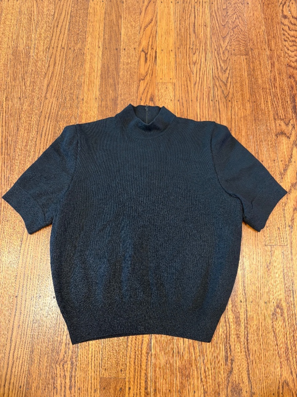 Vintage St. John Collection by Marie Gray | Black  Mock Neck Santana | Size P